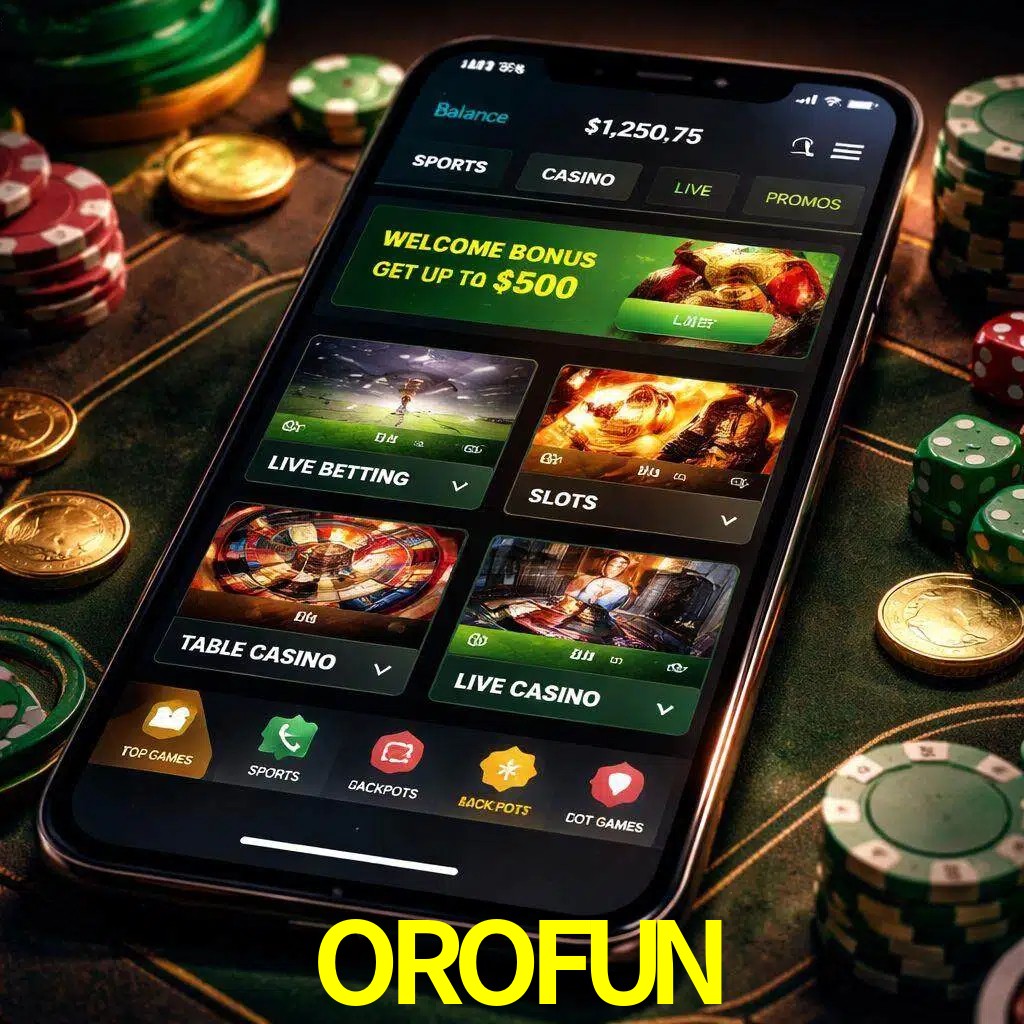 Diseño de juegos móviles OROFUN para usuarios en México