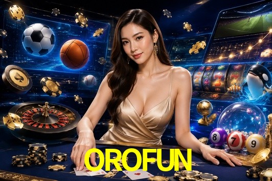 Página principal de OROFUN Casino con juegos en vivo y tragamonedas para México